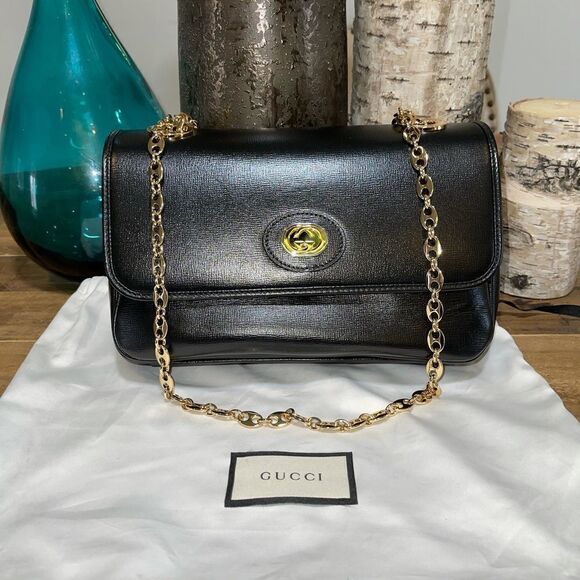 Gucci Marina Gold Chain Logo Bag - Picture 5 of 13
